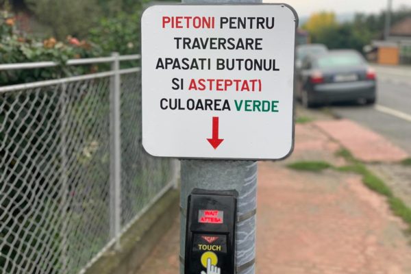 Altimate a instalat sisteme moderne de semaforizare și supraveghere video în Beclean